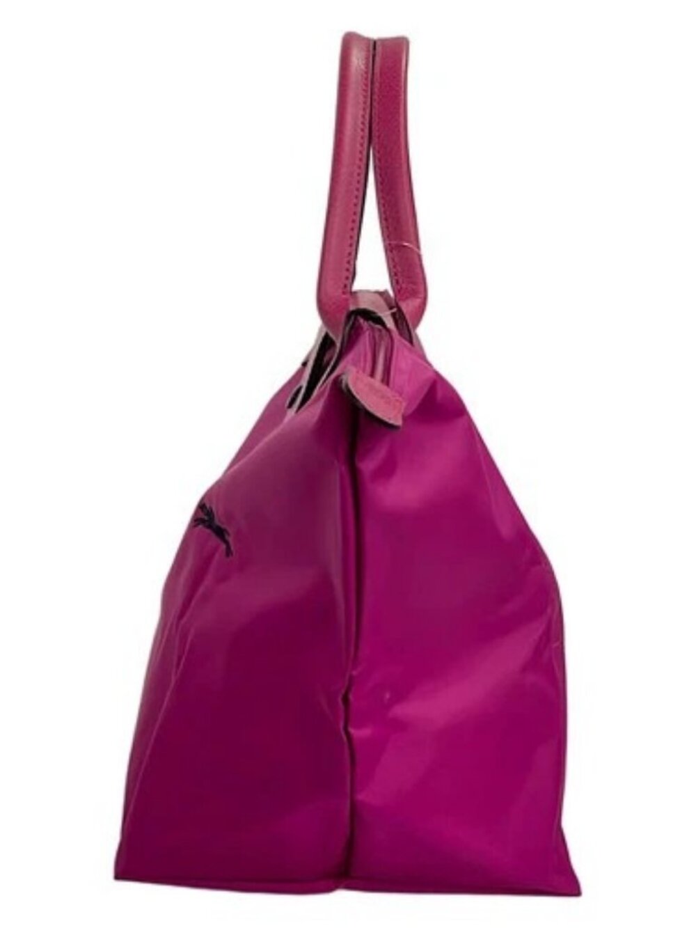 LONGCHAMP Le Pliage Club Pink Nylon Leather Handbag - Picture 2 of 9